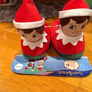 Elf on the shelf Plush Slippers